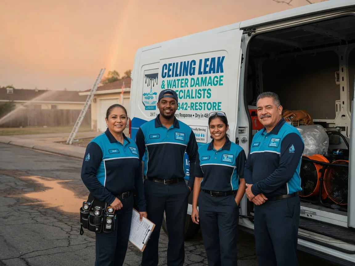 Ceiling Leak Cleanup company in Owensville, IN